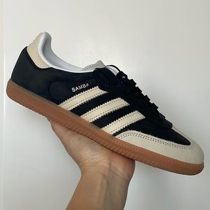 Adidas samba OG core black / wonder white / silver metallic